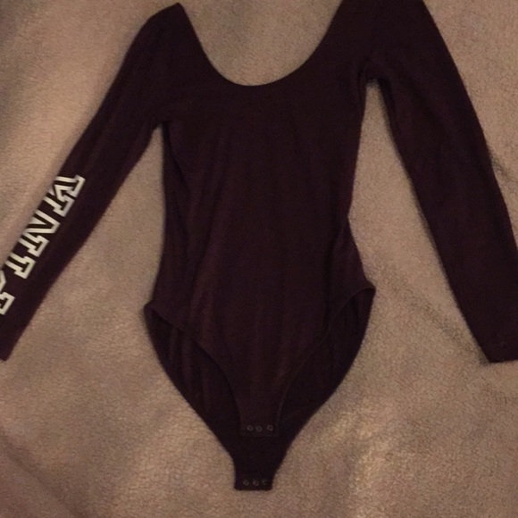 Victoria Secret PINK Scoop Neck Bodysuit - Picture 3 of 7